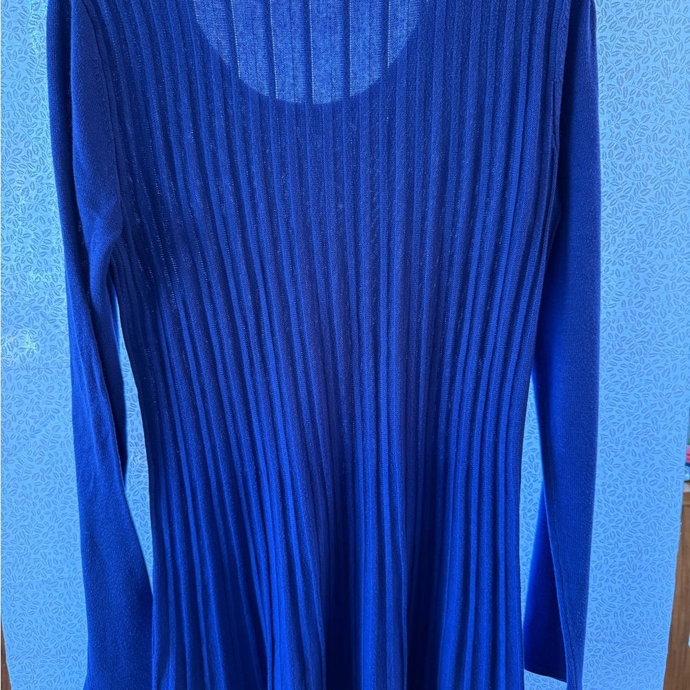 Daisy Fuentes Purple Long Sleeve Tunic - Picture 2 of 6